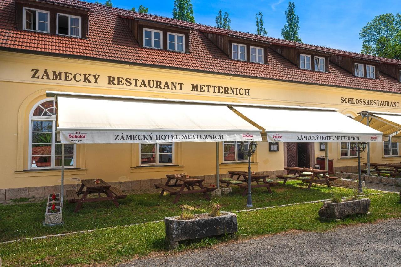 Zamecky Hotel Metternich Velka Hledsebe Экстерьер фото